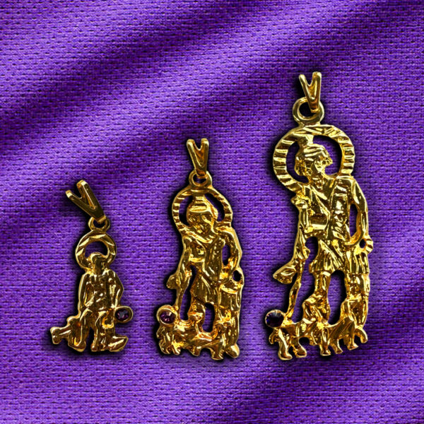Medal with stone